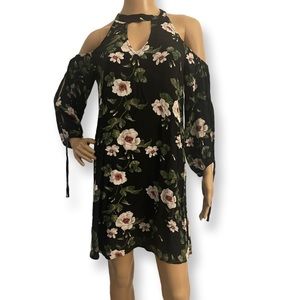 American Eagle Floral Boho Mini Dress, simple Small